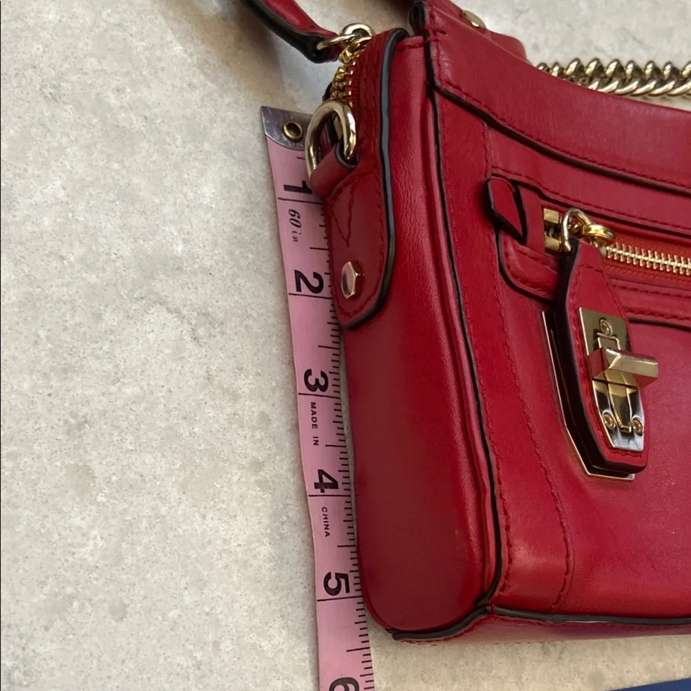 Rebecca Minkoff Red Leather Crossbody Bag - Picture 12 of 15